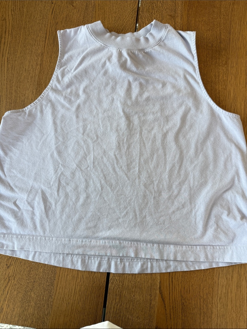 all in motion White High-Neck Women's Muscle Tank